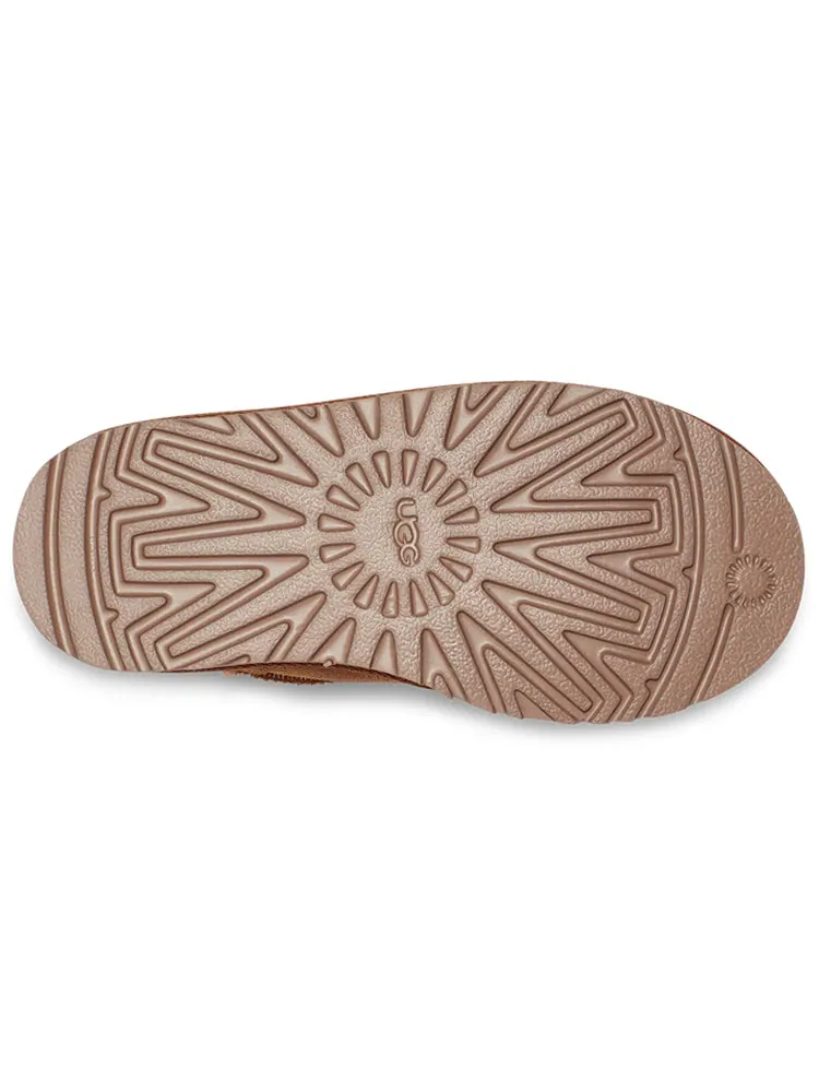 Зимние ботинки UGG Jona Fleece Lined Big Boys Brown — изображение 6 из 6, коричневый