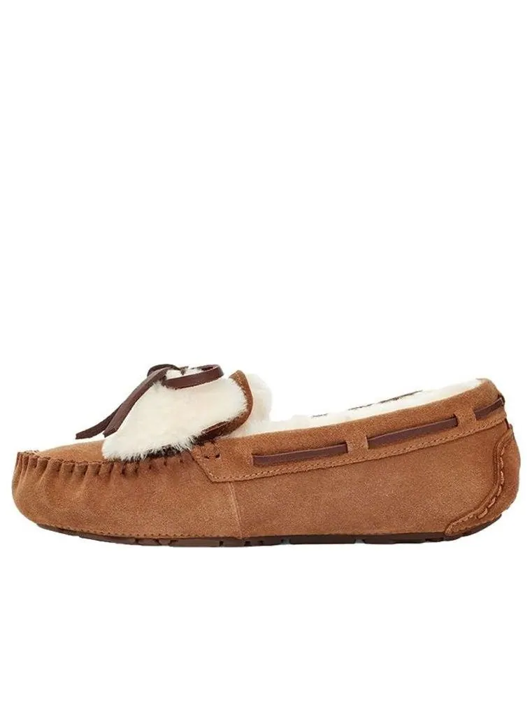 Спортивные кроссовки (WMNS) UGG Dakota Double Bow (Bowknot) Chestnut — изображение 1 из 6, коричневый