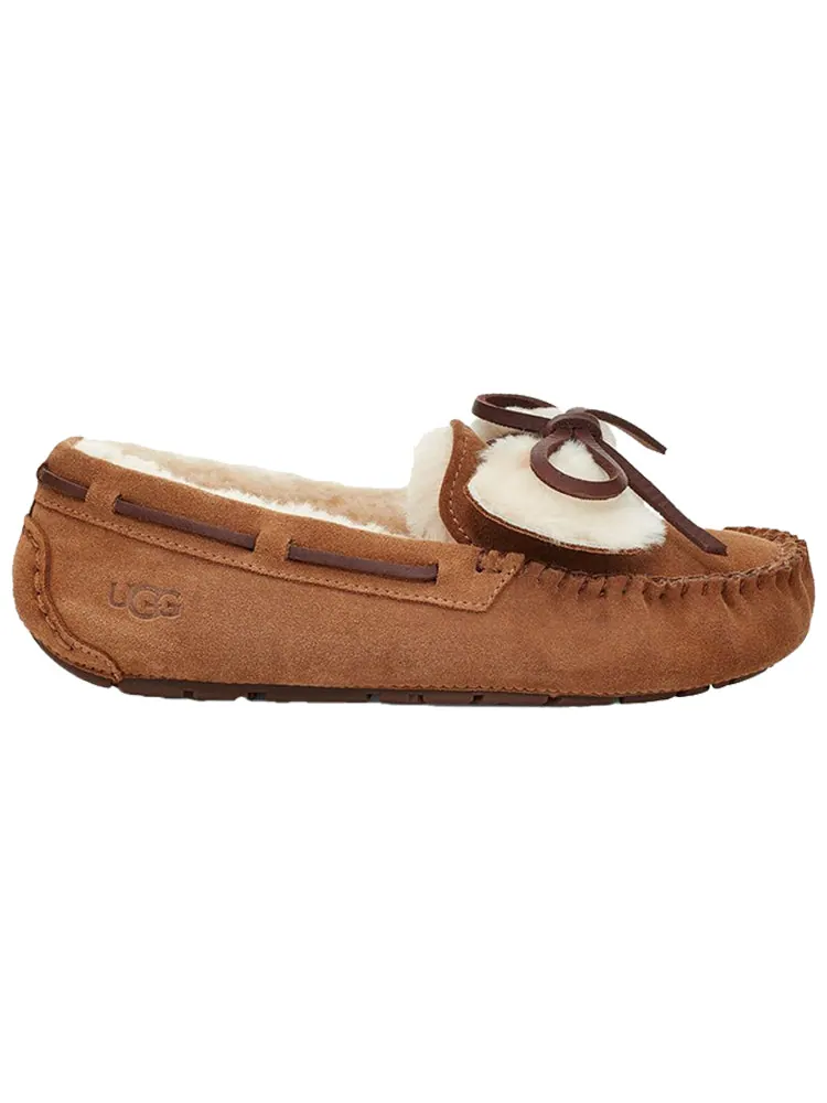 Спортивные кроссовки (WMNS) UGG Dakota Double Bow (Bowknot) Chestnut — изображение 2 из 6, коричневый