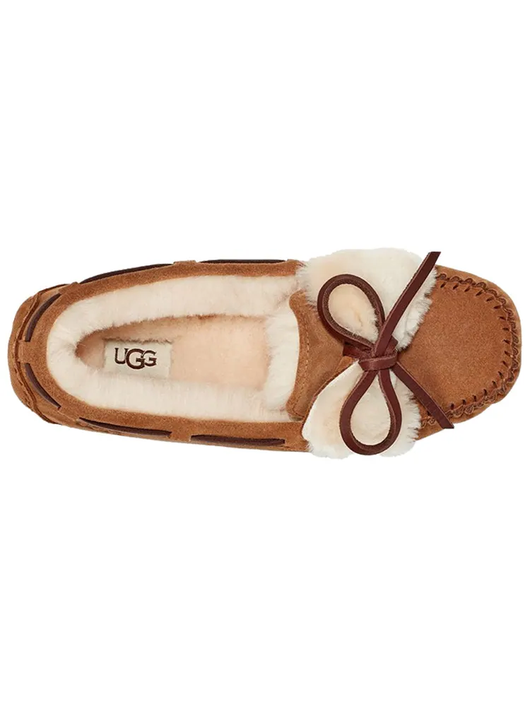 Спортивные кроссовки (WMNS) UGG Dakota Double Bow (Bowknot) Chestnut — изображение 5 из 6, коричневый