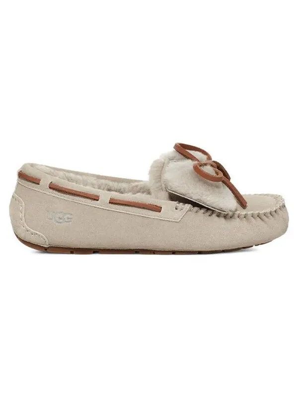 Тапочки дакота двойной бант Ugg — изображение 3 из 4, серый