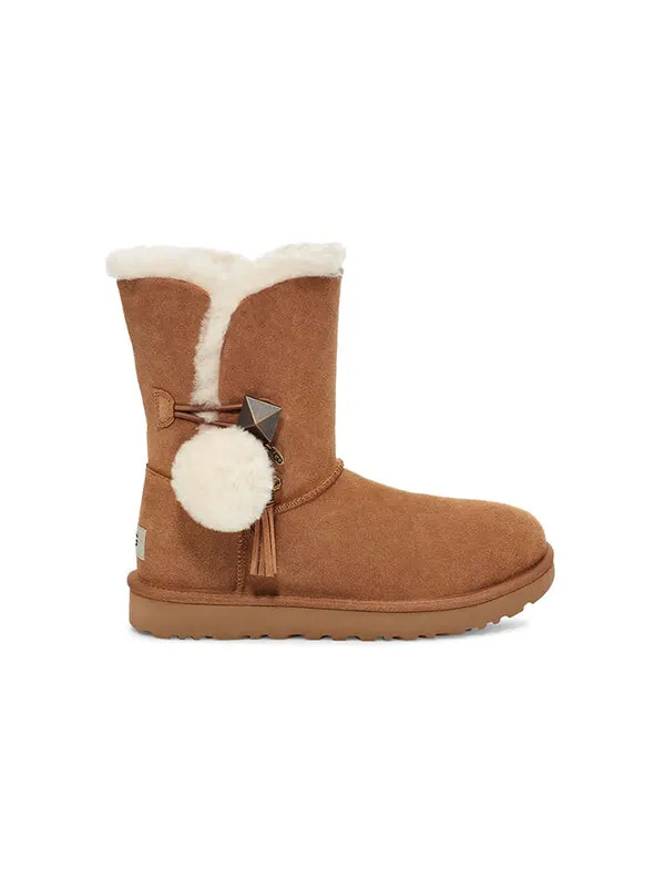Сапоги зимние UGG Lillian — изображение 3 из 4, коричневый