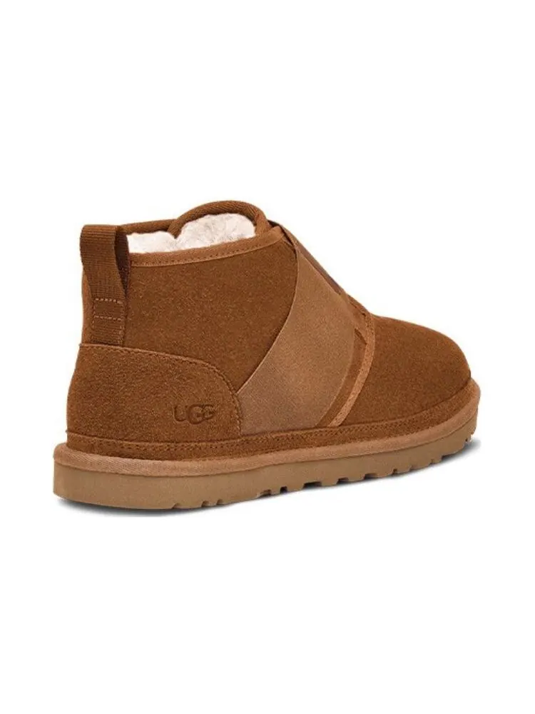 Мужские ботинки Ugg Neumel II Graphic замшевые утепленные — изображение 5 из 6, коричневый
