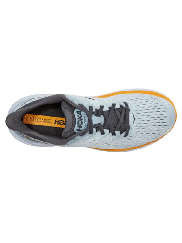 Кроссовки clifton 8 'blue fog plein air' Hoka One One — изображение 3 из 4, синий