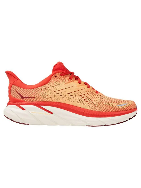 Кроссовки clifton 8 'fiesta blazing orange' Hoka One One — изображение 2 из 4, оранжевый