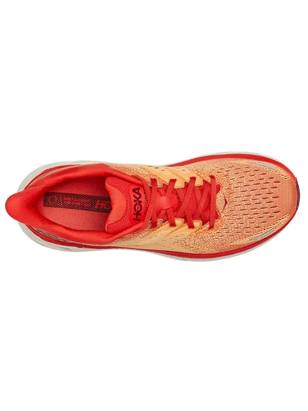 Кроссовки clifton 8 'fiesta blazing orange' Hoka One One — изображение 3 из 4, оранжевый