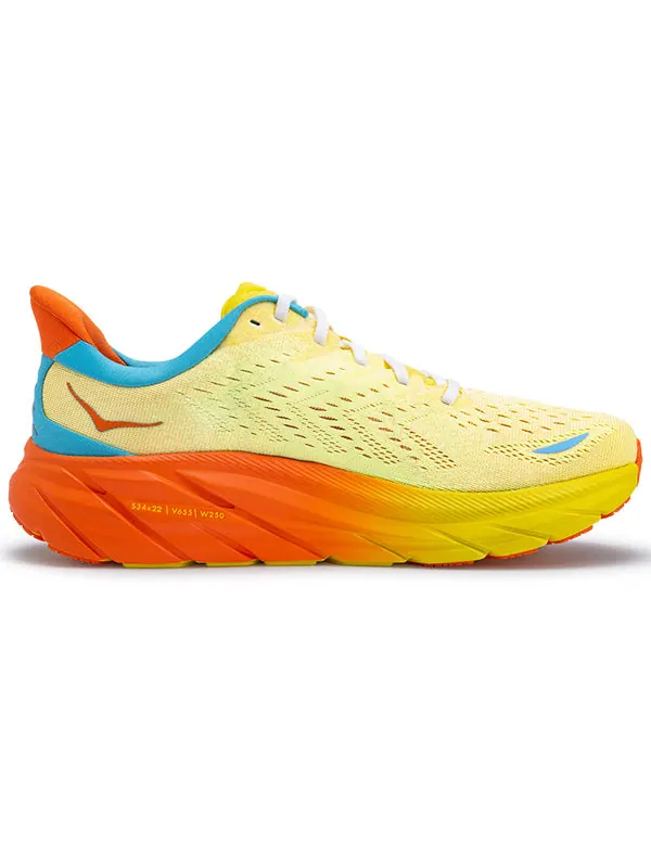 Кроссовки clifton 8 'orange beige' Hoka One One — изображение 2 из 4, желтый/оранжевый