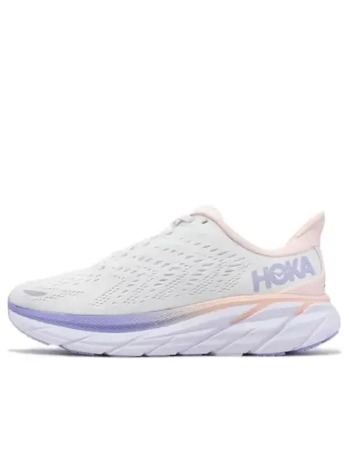 Кроссовки clifton 8 'blanc mangano' Hoka One One — изображение 1 из 4, серый