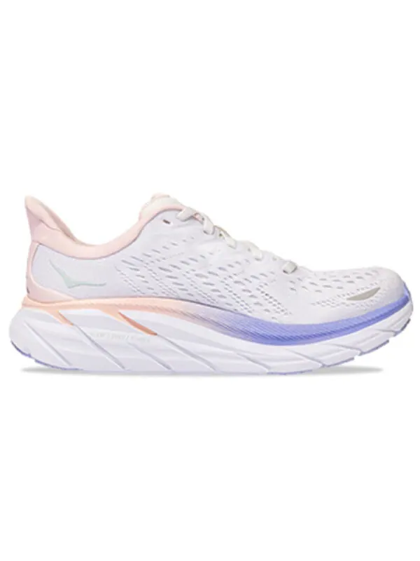 Кроссовки clifton 8 'blanc mangano' Hoka One One — изображение 2 из 4, серый
