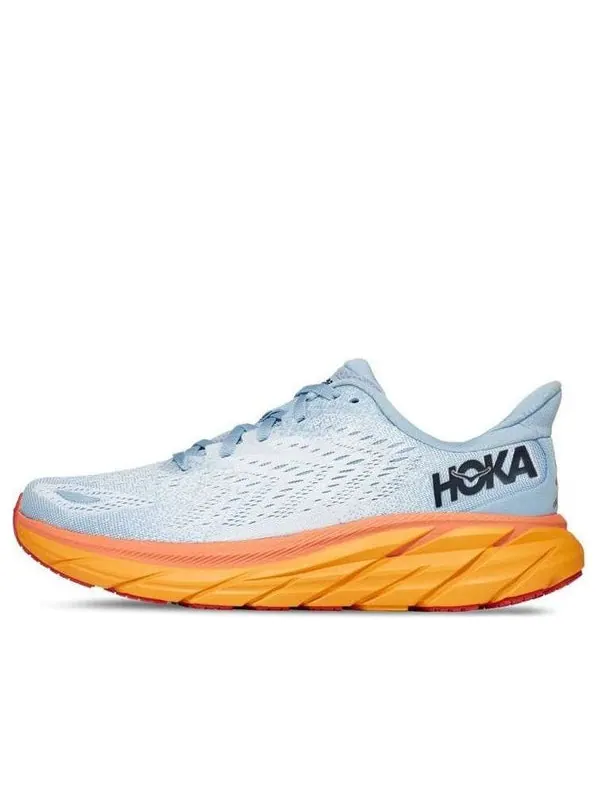 Кроссовки clifton 8 'summer song ice flow' Hoka One One — изображение 1 из 4, прозрачный