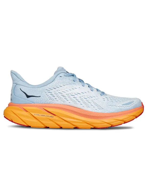 Кроссовки clifton 8 'summer song ice flow' Hoka One One — изображение 2 из 4, прозрачный