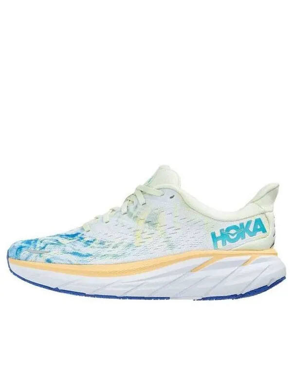 Кроссовки clifton 8 'together' Hoka One One — изображение 1 из 4, белый/синий