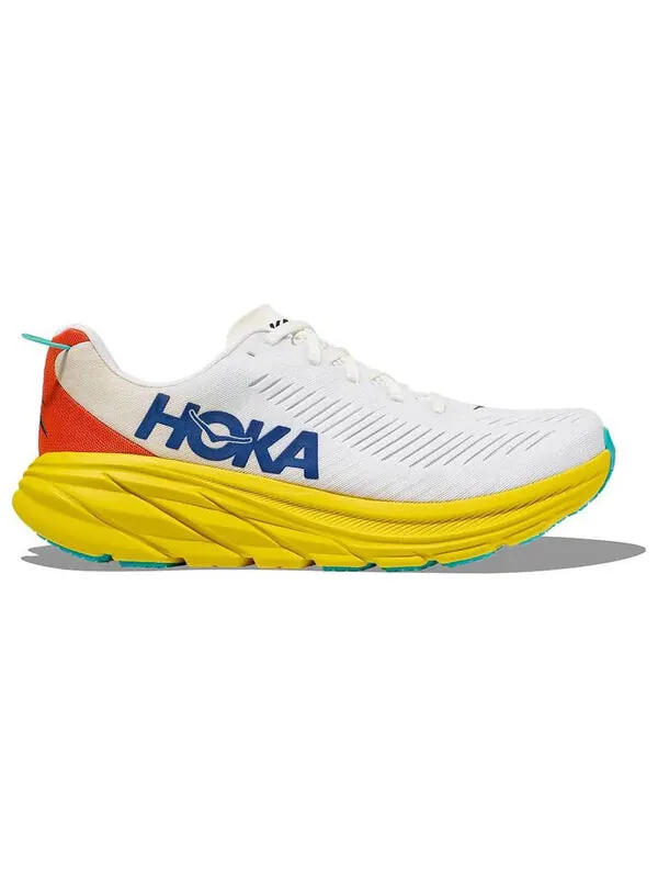 Кроссовки rincon 3 'white eggnog yellow' Hoka One One — изображение 3 из 4, белый
