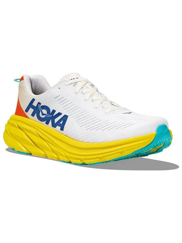 Кроссовки rincon 3 'white eggnog yellow' Hoka One One — изображение 4 из 4, белый