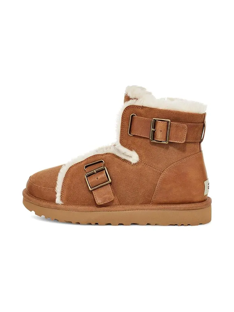 Ботинки зимние UGG WMNS Dune Mini — изображение 2 из 7, коричневый