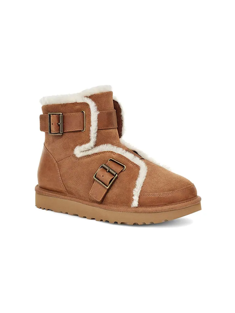 Ботинки зимние UGG WMNS Dune Mini — изображение 4 из 7, коричневый