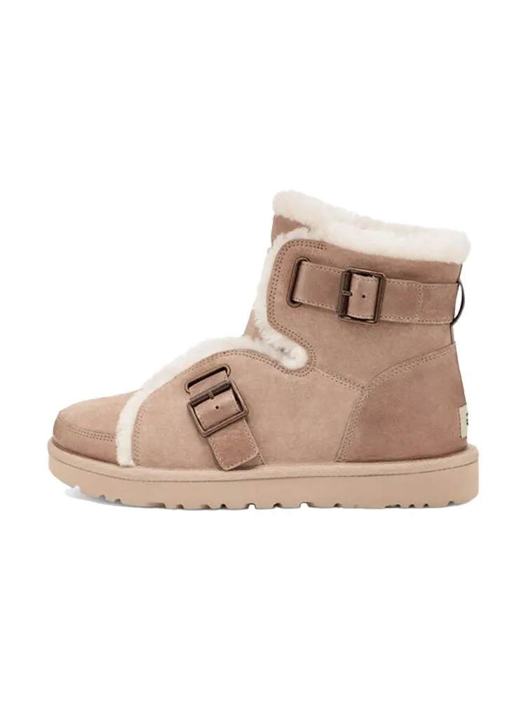 Ботинки зимние UGG WMNS Dune Mini Buckle Boot — изображение 2 из 7, коричневый