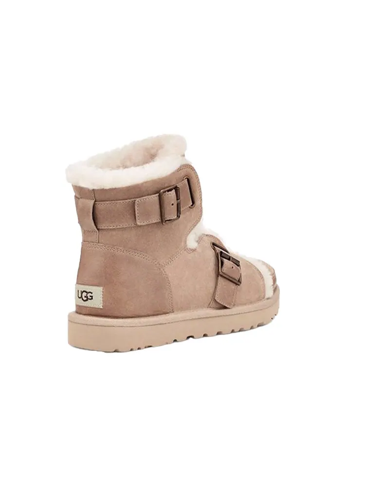 Ботинки зимние UGG WMNS Dune Mini Buckle Boot — изображение 5 из 7, коричневый