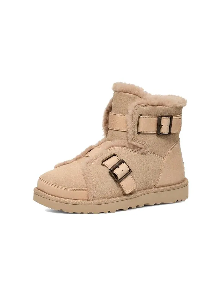 Угги (WMNS) UGG Dune Mini Buckle Boot 'Sawdust' — изображение 3 из 4, бежевый