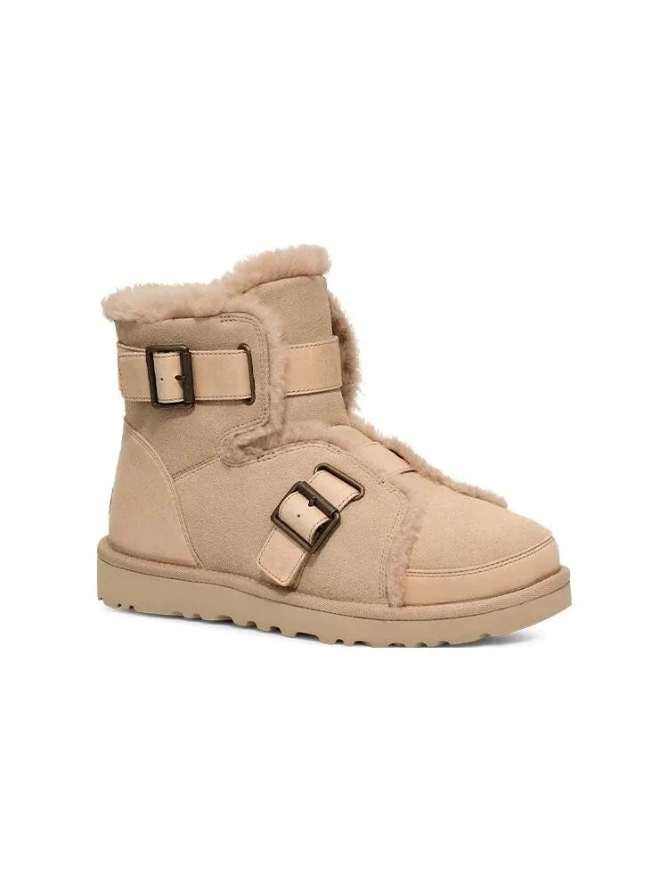Угги (WMNS) UGG Dune Mini Buckle Boot 'Sawdust' — изображение 4 из 4, бежевый