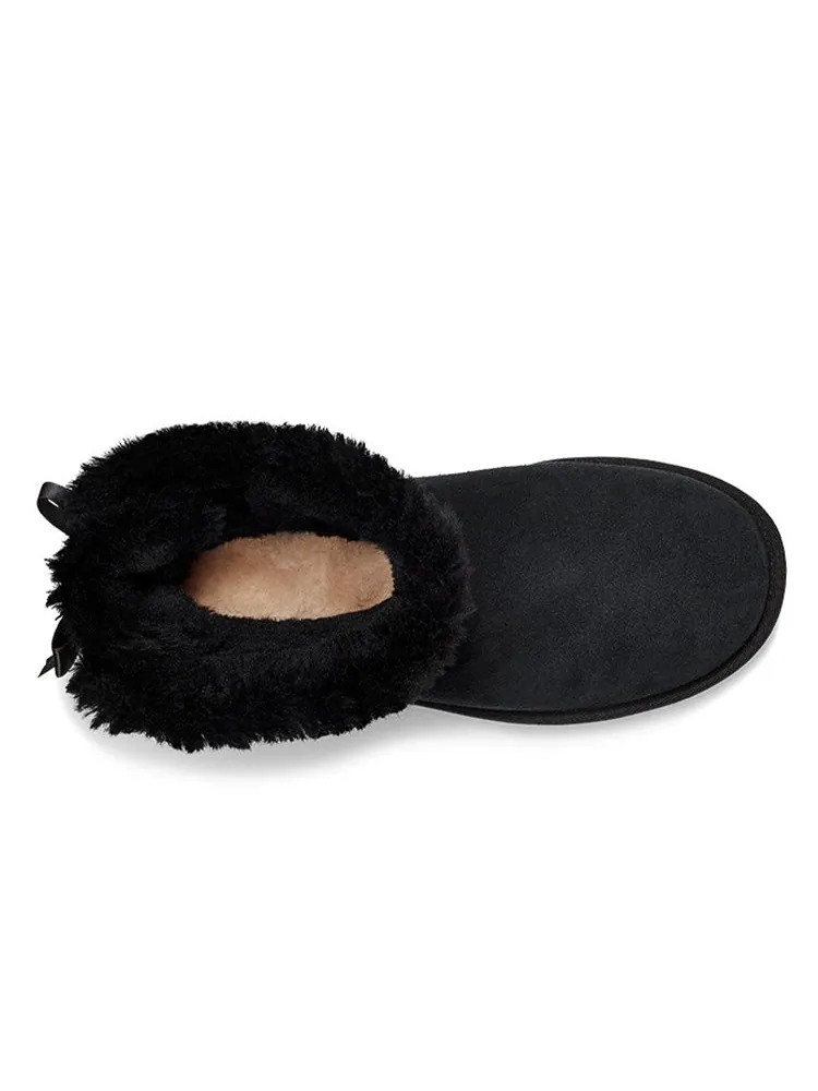 Ботинки зимние UGG WMNS Mini Bailey Brooch — изображение 5 из 6, черный