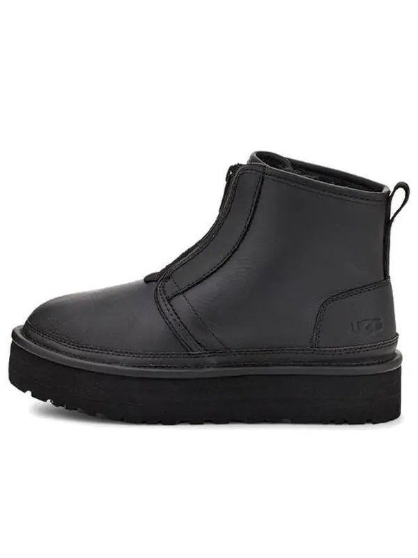 Ботинки зимние UGG Neumel Platform Zip — изображение 1 из 4, черный