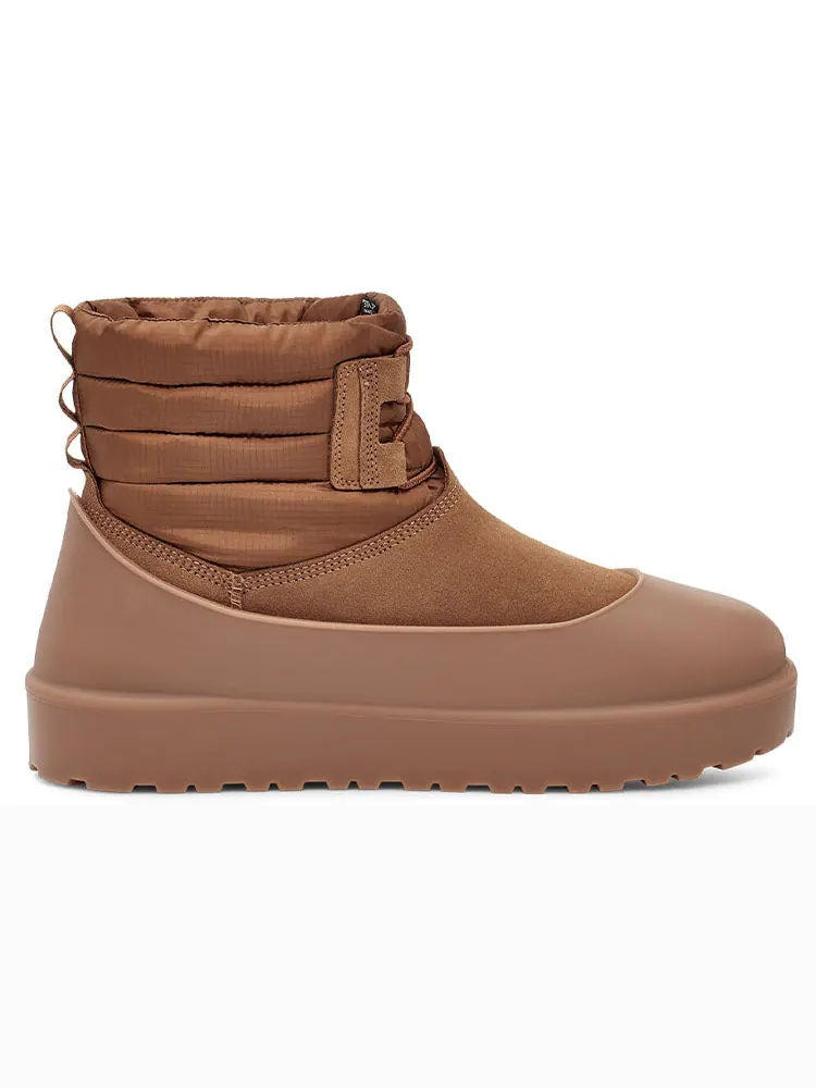Классические мини-сапоги UGG на шнуровке — изображение 3 из 7, орех