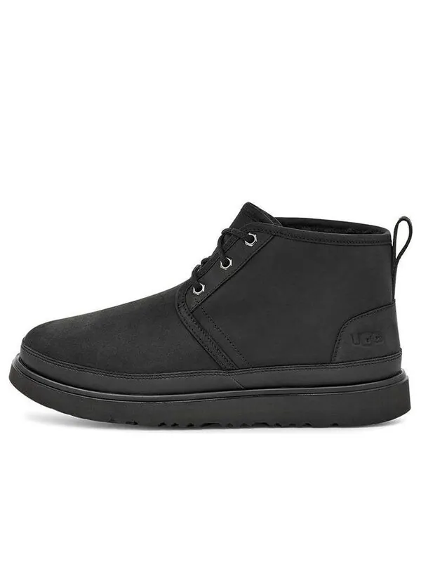 Зимние ботинки мужские Ugg водонепроницаемые на шнуровке — изображение 1 из 4, черный