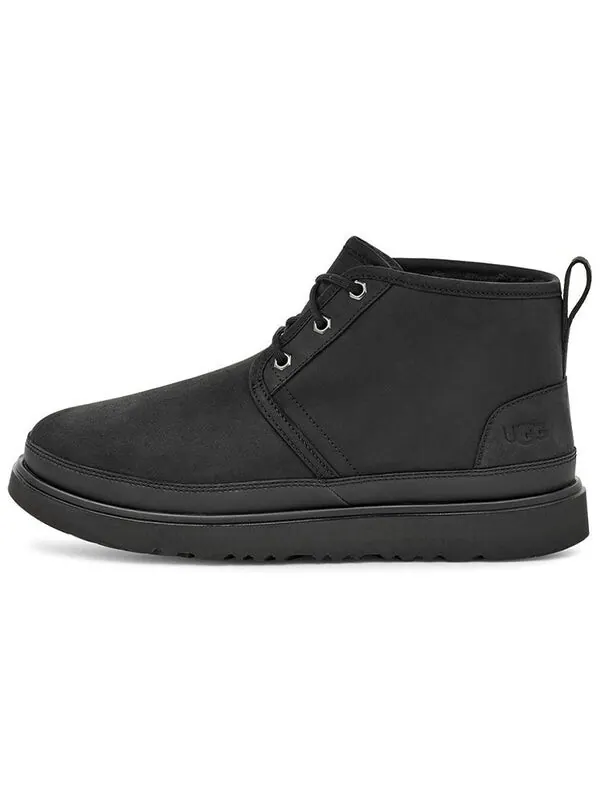 Зимние ботинки мужские Ugg водонепроницаемые на шнуровке — изображение 2 из 4, черный