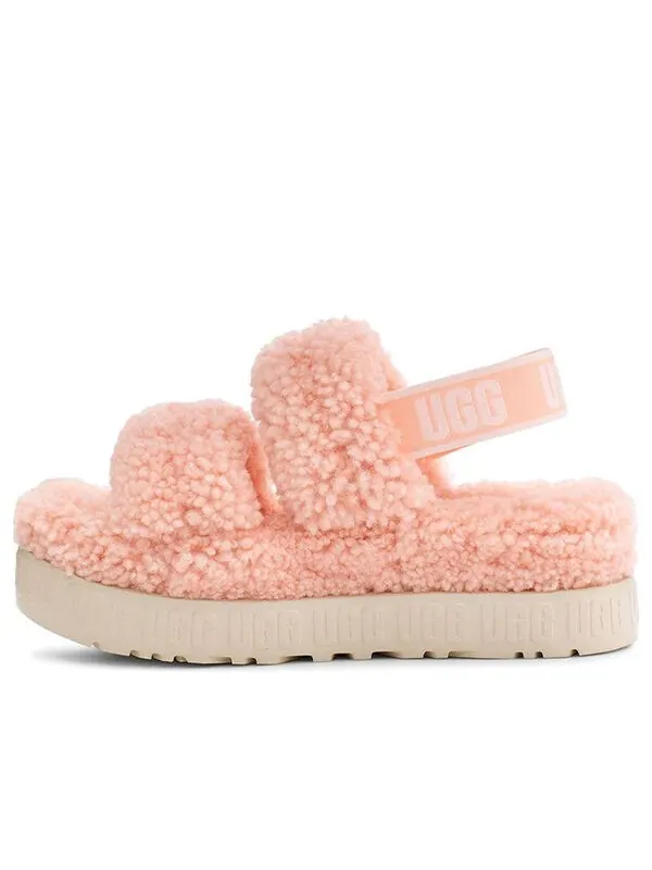 Сандалии, о, пушистая Ugg — изображение 1 из 4, розовый