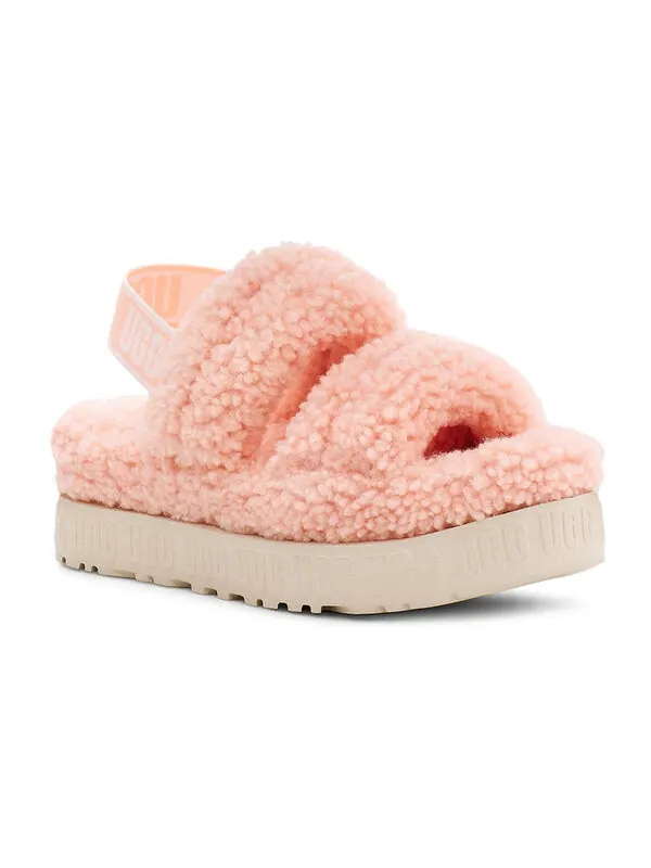 Сандалии, о, пушистая Ugg — изображение 3 из 4, розовый