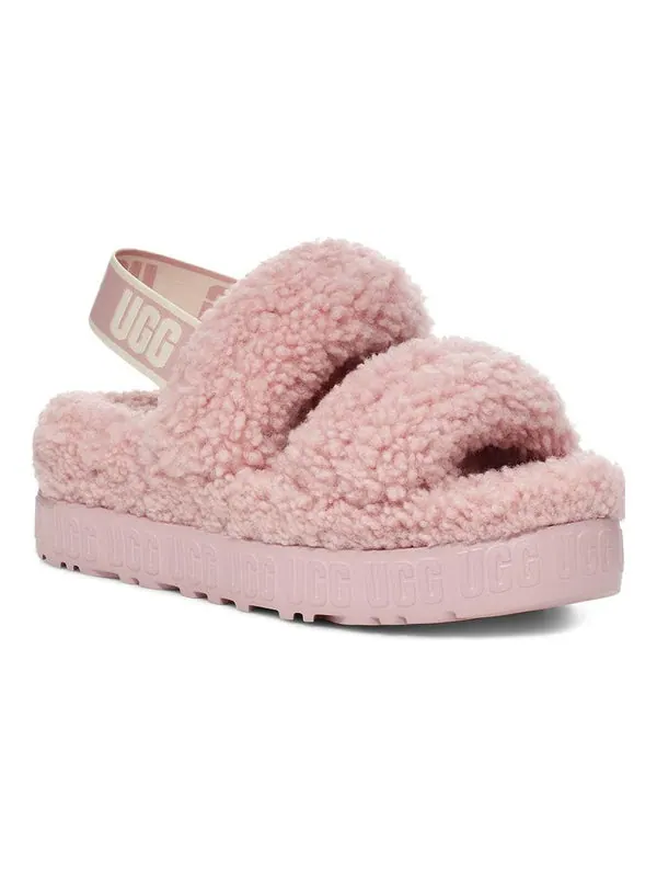 Сандалии oh fluffita 'rose grey' Ugg — изображение 3 из 4, розовый серый