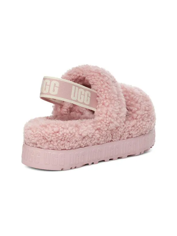 Сандалии oh fluffita 'rose grey' Ugg — изображение 4 из 4, розовый серый