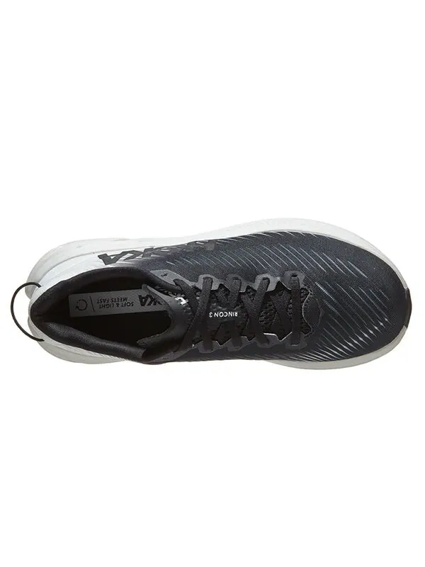 Кроссовки rincon 3 2e wide 'black white' Hoka One One — изображение 3 из 4, черный/белый