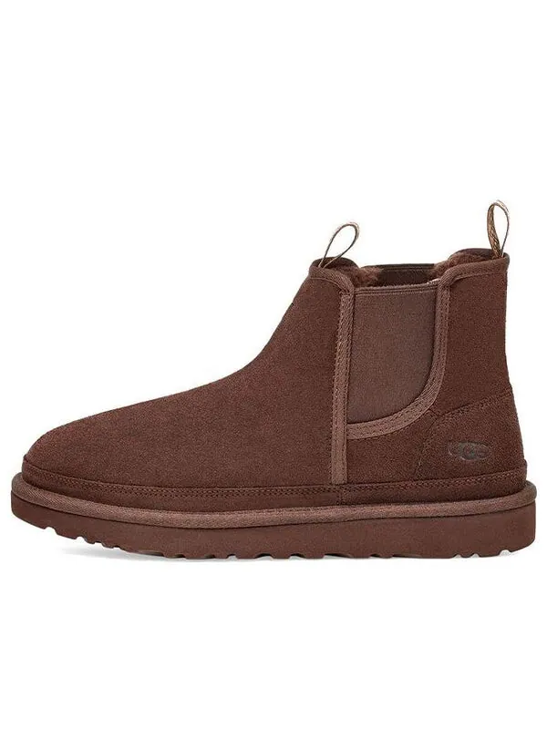 Зимние ботинки мужские Ugg без застежек — изображение 1 из 4, коричневый