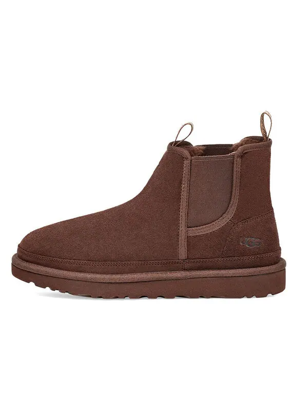 Зимние ботинки мужские Ugg без застежек — изображение 2 из 4, коричневый