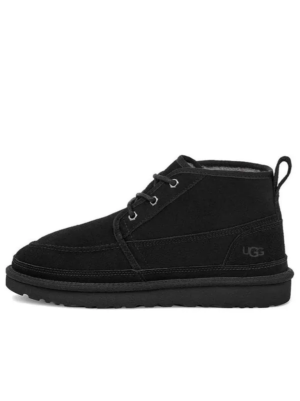Зимние ботинки мужские Ugg с меховой подкладкой — изображение 1 из 4, черный