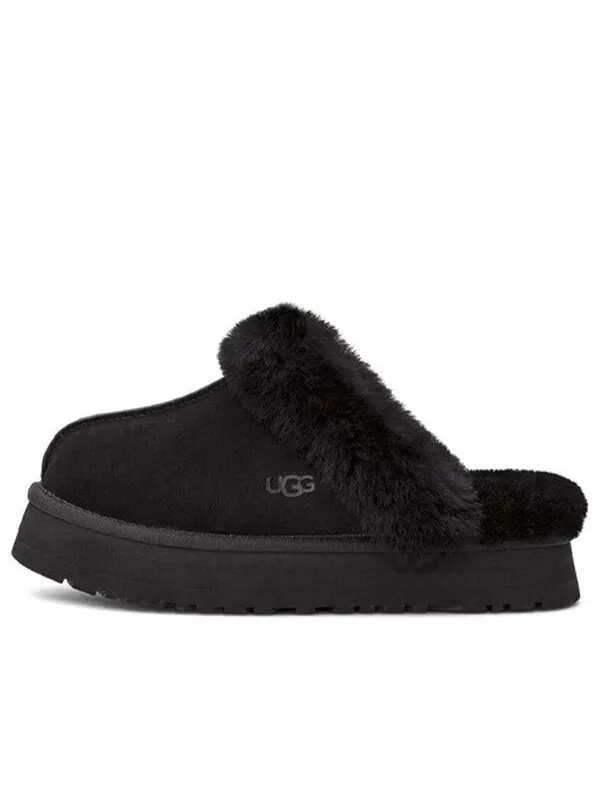 Модные сандалии дискетта тапочки Ugg — изображение 1 из 4, черный