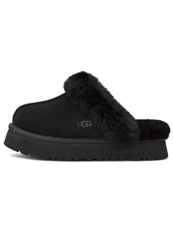 Модные сандалии дискетта тапочки Ugg — изображение 2 из 4, черный