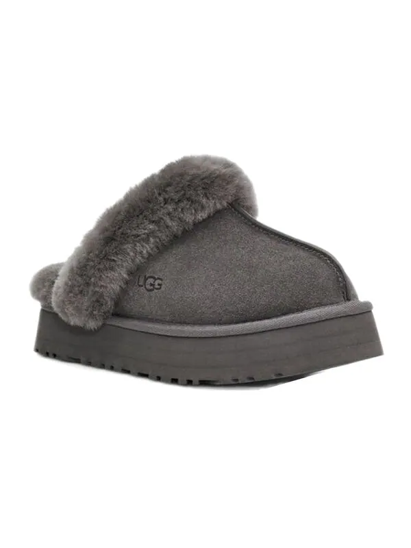 Модные сандалии дискетта пух тапочки Ugg — изображение 4 из 4, серый