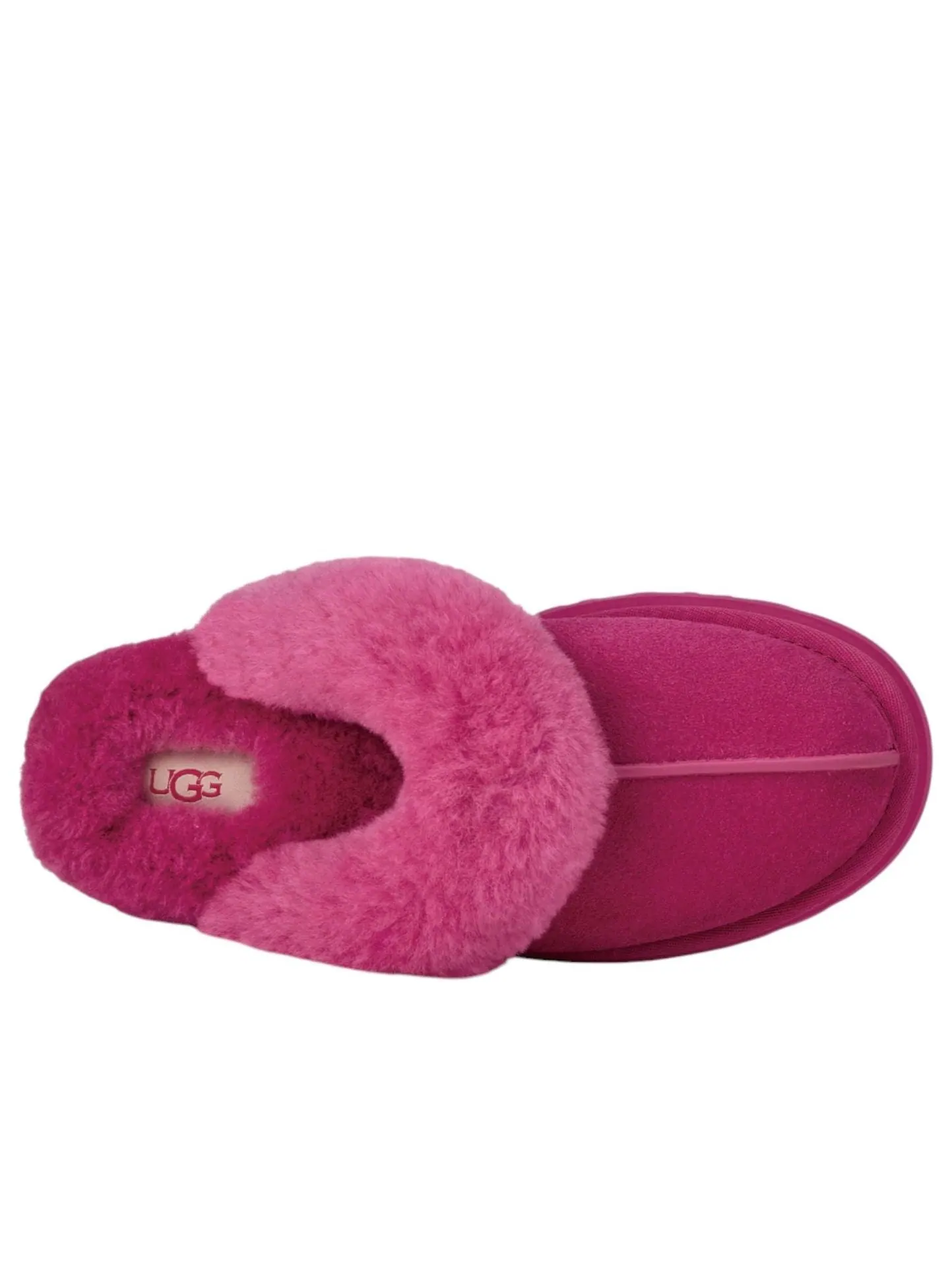 (WMNS) UGG Disquette-Mules 'Deep Peony' — изображение 4 из 5, глубокий/розовый