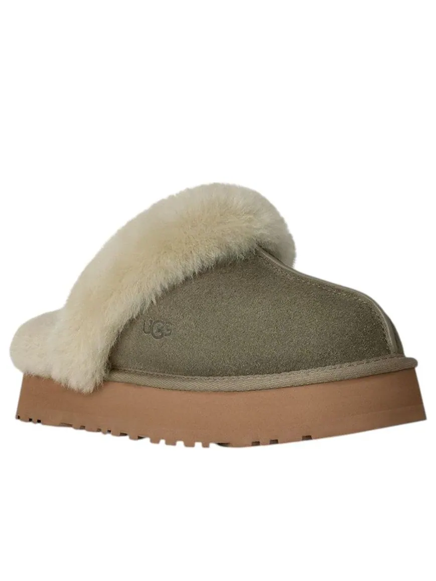 (WMNS) Тапочки UGG Disquette — изображение 2 из 5, зеленый