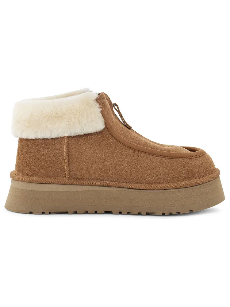 Угги (WMNS) UGG Funkette Boot 'Chestnut' — изображение 3 из 7, коричневый