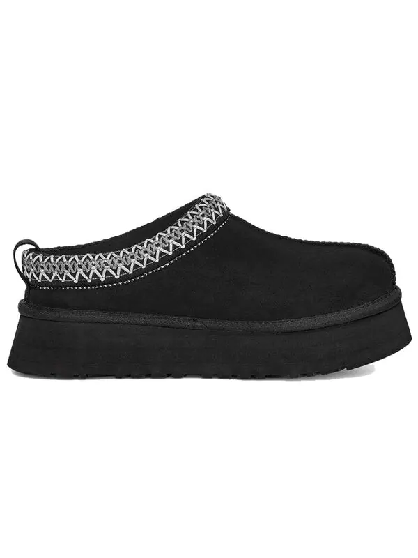Кроссовки (WMNS) UGG Tazz Slipper 'Black' — изображение 2 из 4, черный