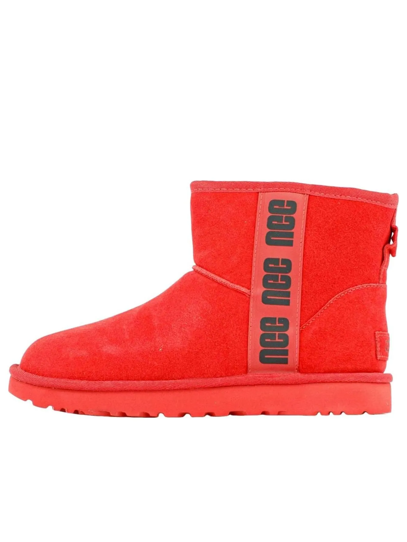 (WMNS) Классические мини-сапоги UGG с боковым логотипом, цвет «Самба — изображение 1 из 4