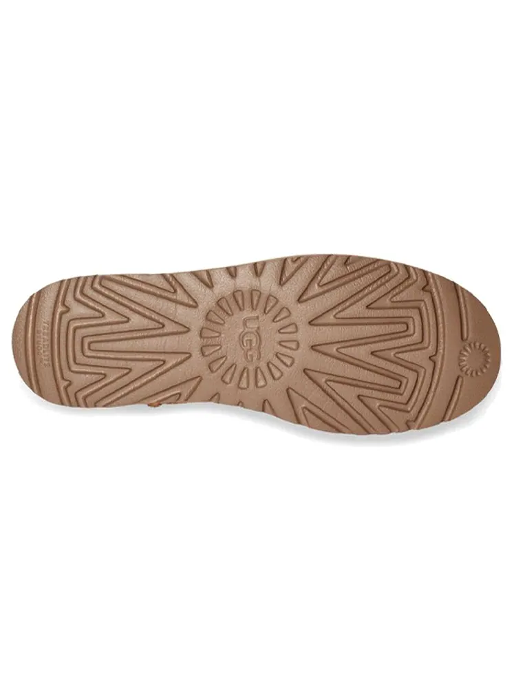 (WMNS) UGG Classic Mini Logo Zip 'Chestnut' — изображение 7 из 7, орех