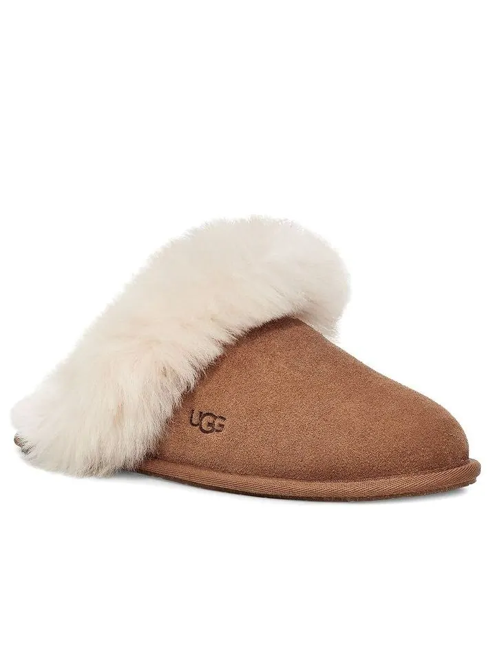 (WMNS) Тапочки UGG Scuff Sis 'Каштан' — изображение 4 из 7, орех