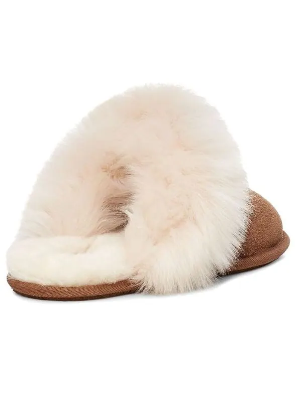 (WMNS) Тапочки UGG Scuff Sis 'Каштан' — изображение 6 из 7, орех
