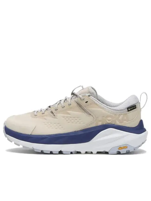 Кроссовки kaha low gtx 'beige' Hoka One One — изображение 1 из 4, бежевый/белый/синий