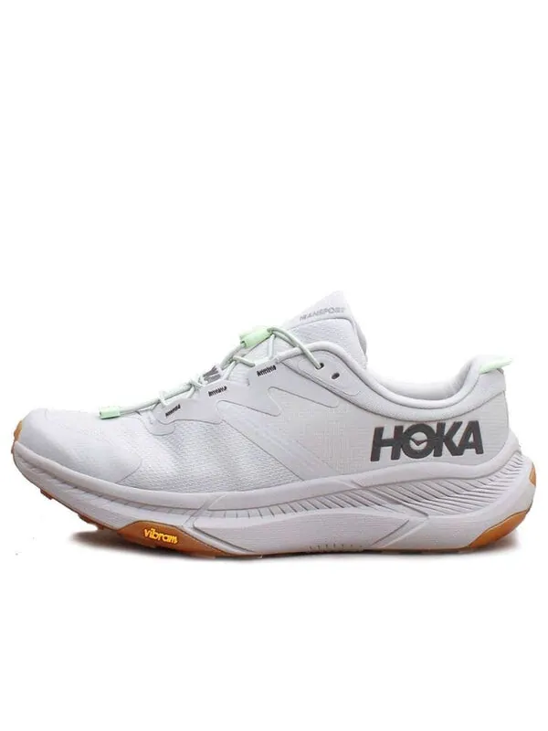 Кроссовки transport 'harbor mist lime glow' Hoka One One — изображение 1 из 4, зеленый